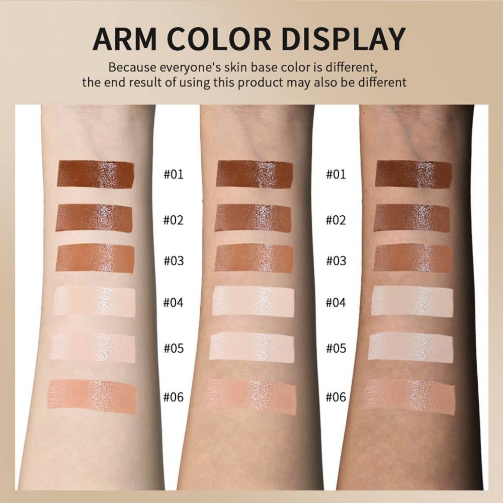 Colored Solid Essence Foundation Make-up Cream Smooth, Long Lasting Moisturizing Coverage and Natural Naked Makeup Repair Cream Natural Everyday Makeup Stick