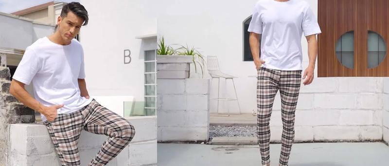 TUREFACE Men's Slim Fit Dress Pants Stretch Golf Pants Casual Travel Slacks Menswear Trouser Plain Beige Operator Beige Operator Slimfit Pocket Slimfit Pockets