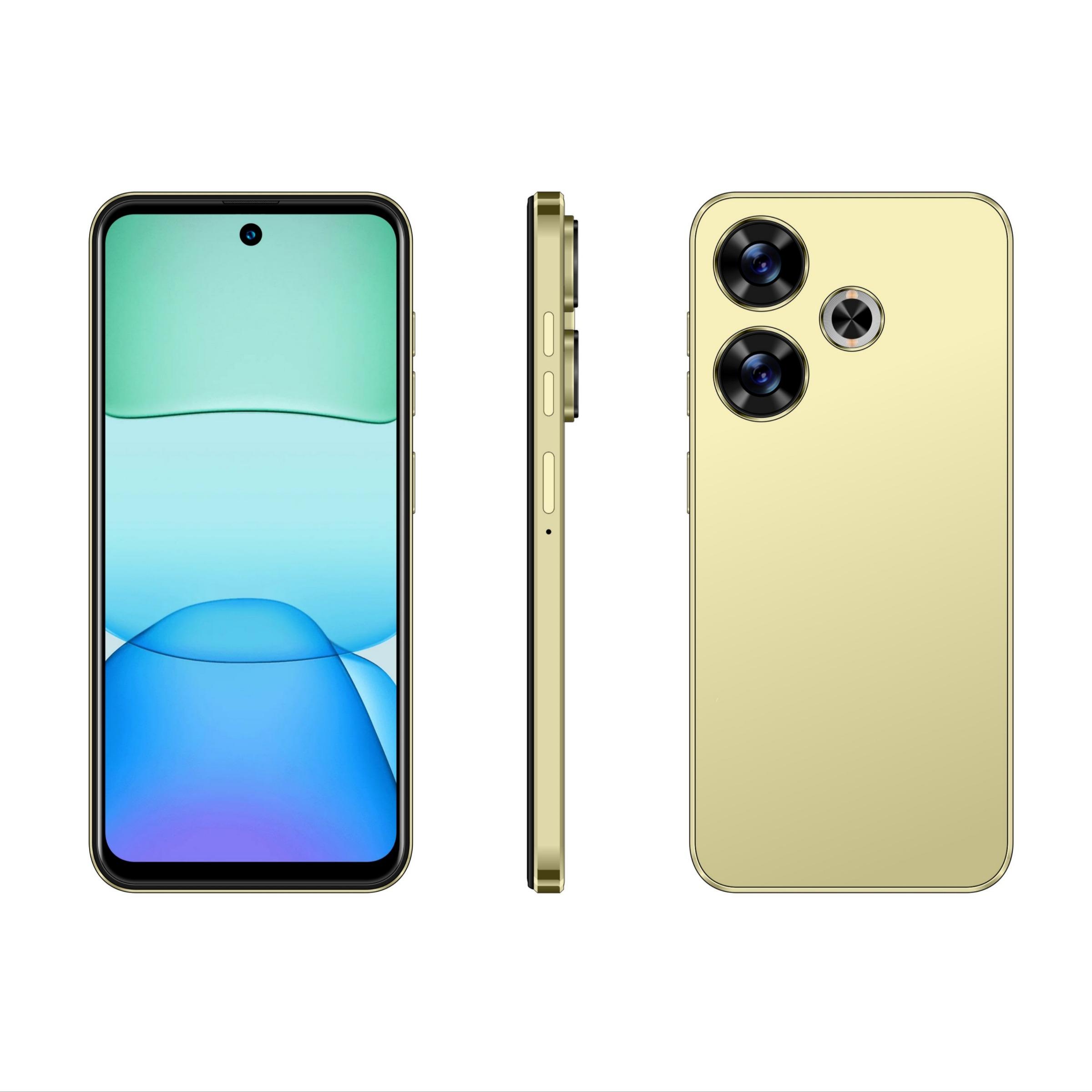 TOBLU-S24pro 4g Smartphone, 6.56-Inch Display, 4300mah Battery, 8mp+13mp Camera, 4GB RAM 64GB ROM, Dual Sim, GPS, Android 12 System