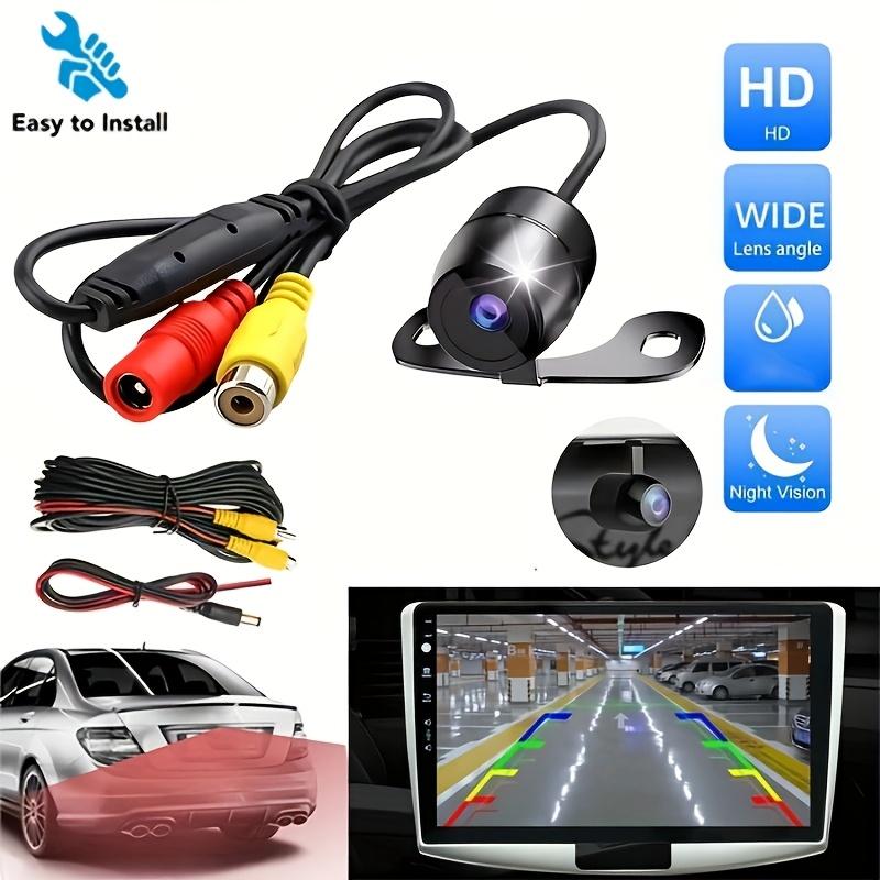 Backup Camera Car Rear View HD Camera Universal - Wide Angle Night Vision For Monitor Display MP5 Reversing Parking SUV Vehicles Pickup Camper Tractor Van Truck RV etc, Without Battery
