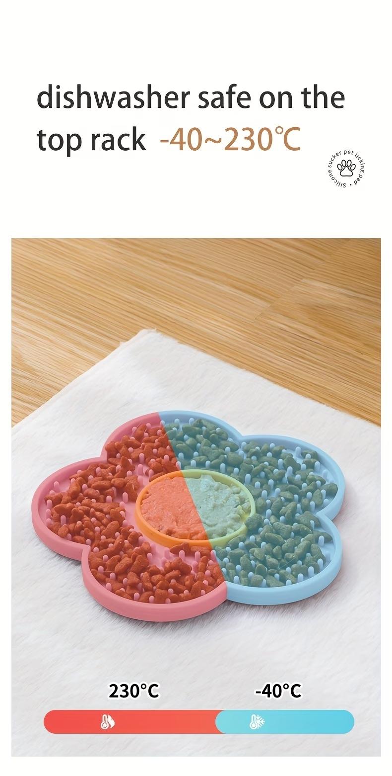 Lick Mat for Dogs & Cats - Slow Feeder with Non-Slip Suction Cups, Anxiety Relief, Dental Health Enhancer, Ideal for Grooming & Bath Time