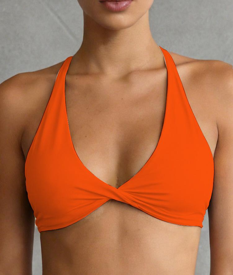 Nude-feel Pilates yoga clothing for women, sports bra, yoga bra, outdoor running, cross-back design for a beautiful back, fitness wear