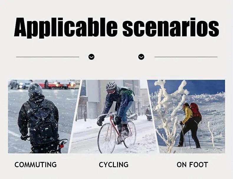 Outdoor Winter Gloves Touchscreen Windproof Full-Finger Fleece Lined for Men Women Sports Travel Daily Activities Unisex