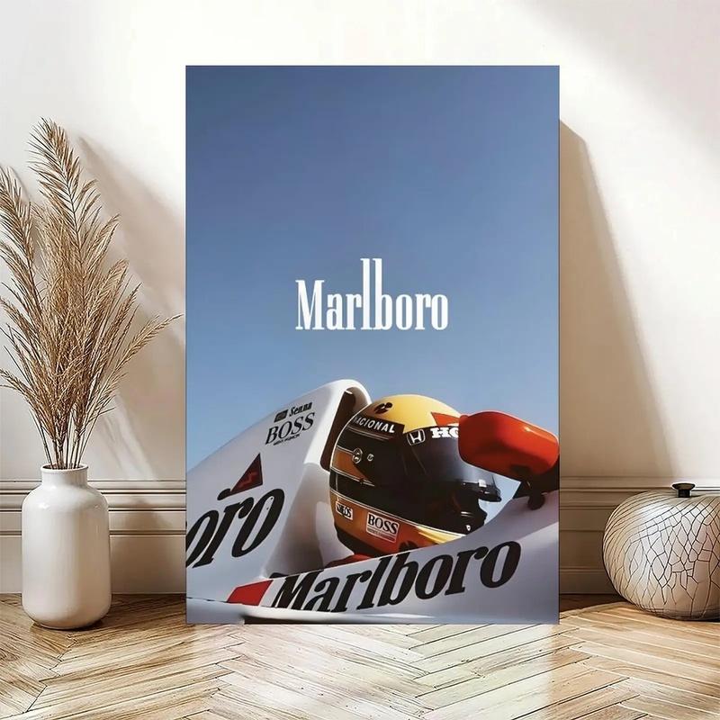 Ayrton Senna Marlboro Poster,Bedroom Canvas Posters, Hall Wall Art, Bathroom Canvas Posters, Home Poster Decoration Ayrton Senna Marlboro Poster,Bedroom Canvas Posters, Hall Wall Art, Bathroom Canvas Posters, Home Poster Decoration