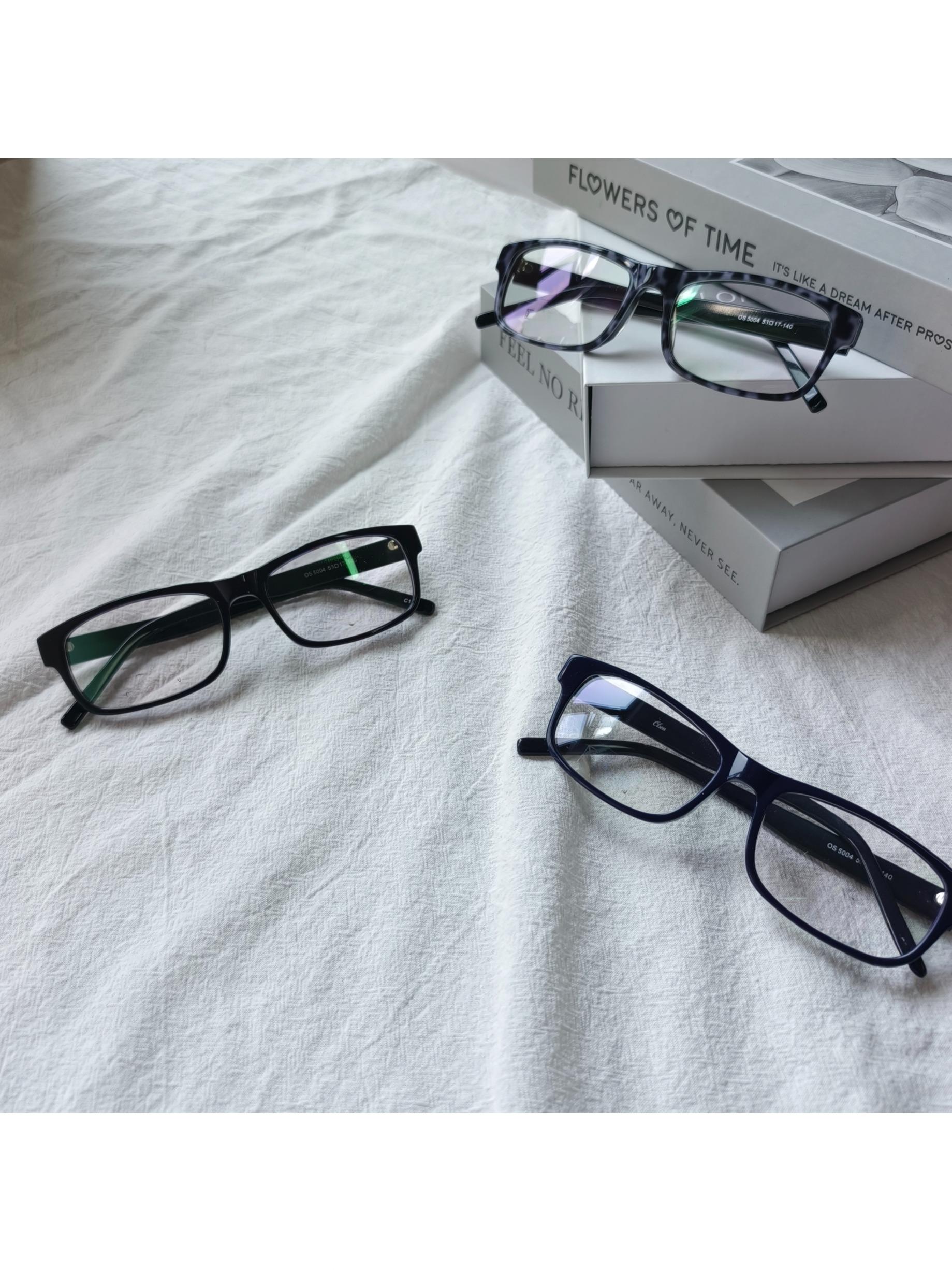 Single-Piece Cat Eye Glasses Frame, Retro Chic Design Enhances Face Shape, Multiple Colors Available, Essential Streetwear Accessory