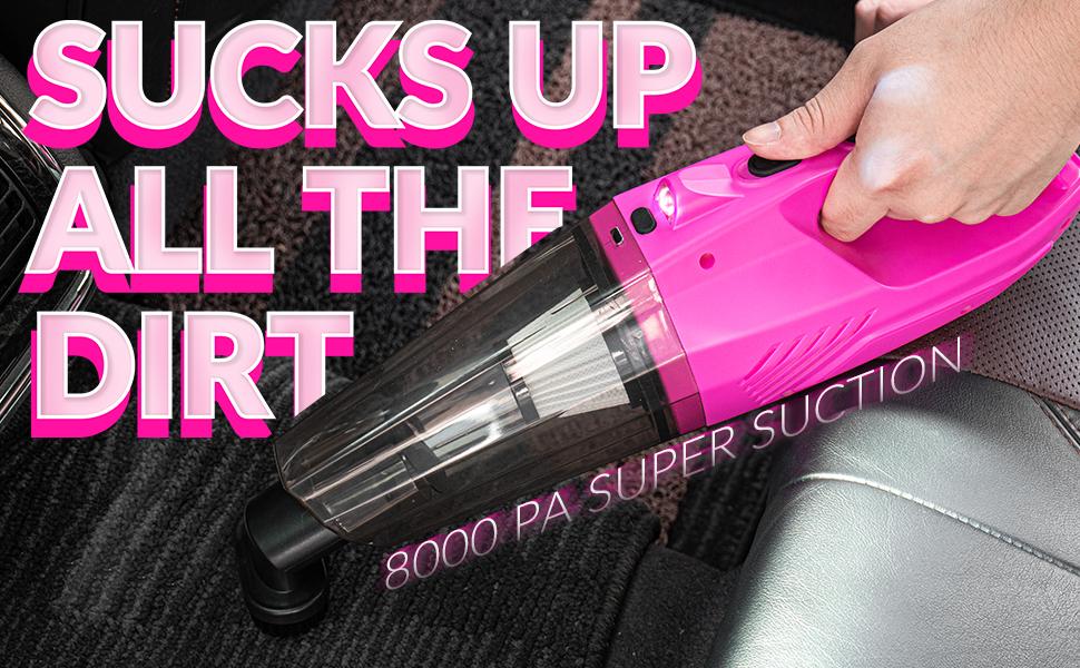 Thinklearn Car Detailing Kit with 8000Pa High Power Vacuum Cleaner, 7 Detailing Brushes, Microfiber Towels, and Storage Bag for Interior Car Cleaning Thinklearn Car Detailing Kit with 8000Pa High Power Vacuum Cleaner, 7 Detailing Brushes, Microfiber Towels, and Storage Bag for Interior Car Cleaning