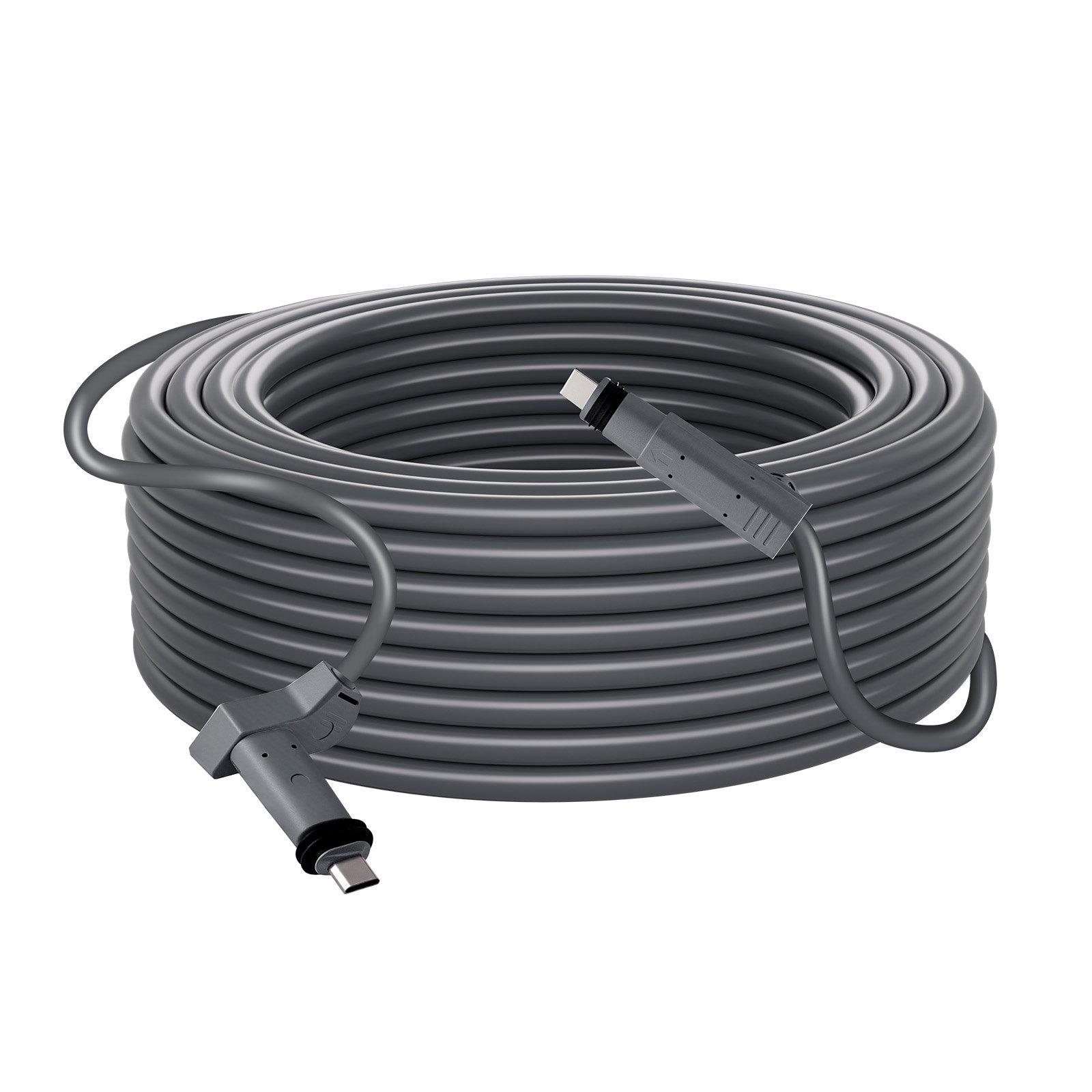 VEVOR Starlink Gen 2 High-Speed Extension Cable, 75 FT 26 AWG Copper Core 20-Pin, Durable Anti-Aging Outdoor RV Cable with Dust Cap, Pre-Installed Zip Ties, Flexible Wiring for Rectangular Satellite V2 Easy Installation