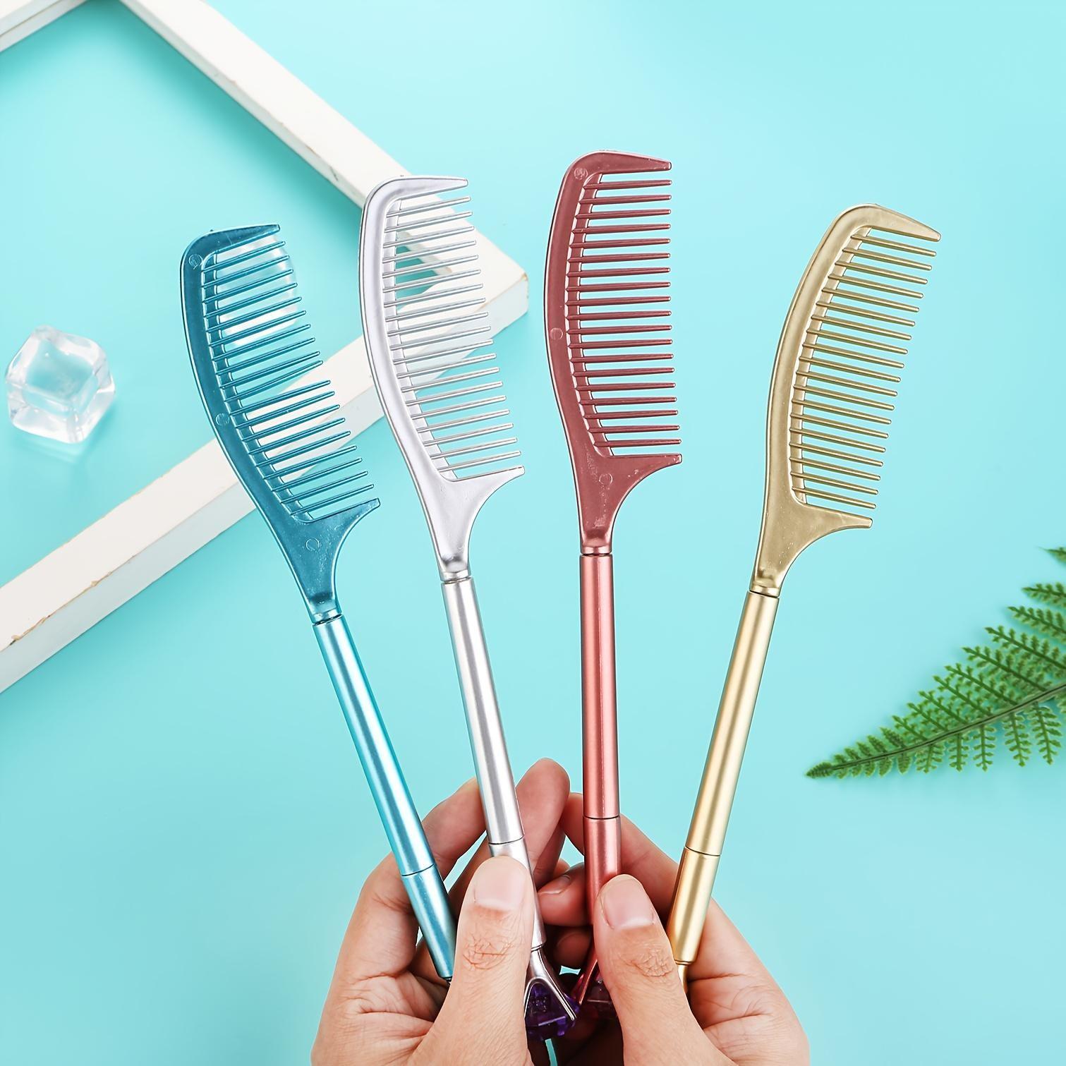 Cute Student Comb Pen Set, High-Quality Water-Based Pens, Fun Office Stationery Gel Pens, Ideal Signature Pen & Gift