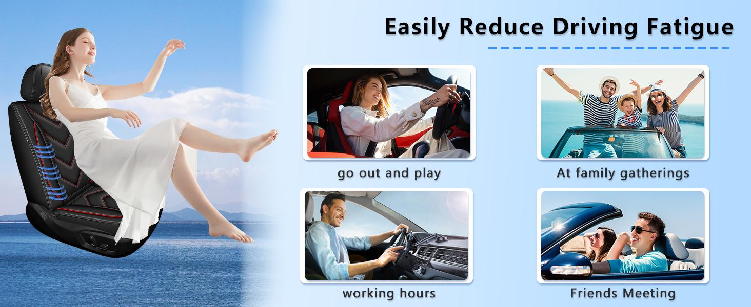 Seat Covers Full Set Fit for Chevrolet Chevy Colorado 2015-2026 Leather Seat Covers Waterproof Seat Cushion Protector Compatible with Airbag(2 Rows 5 Seats)