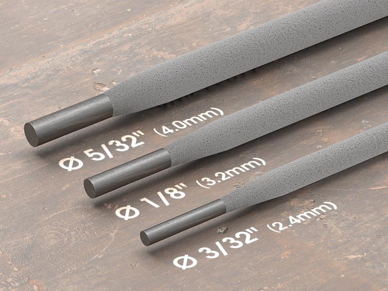 YESWELDER E6011 Mild Steel Welding Rods | 5LB Pack, Multi-Size: 1/8", 3/32", 5/32" Carbon Steel Stick Electrodes