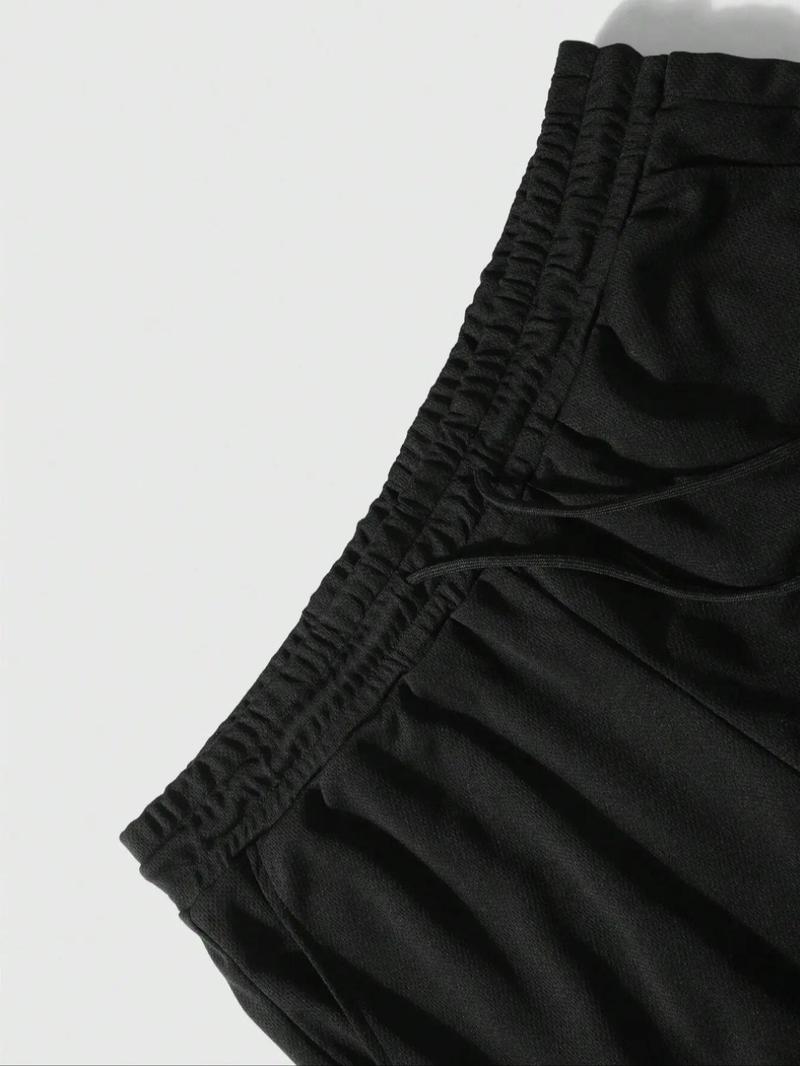 Men's Flag Print Hooded Tank Top & 2 in 1 Shorts Set, Regular Fit Two-piece Set, Casual Summer Clothes for Outdoor