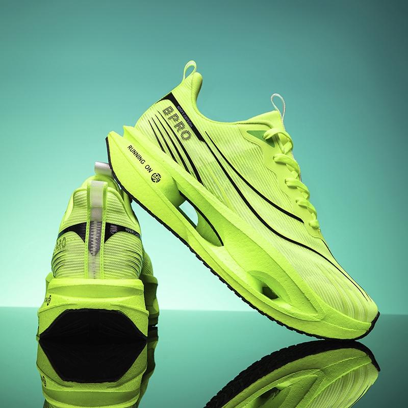 High-End Carbon Plate Cushioning Sneakers | Unisex Walking Running Sneakers Breathable Soft Anti-Slip Wear-Resistant 35-45