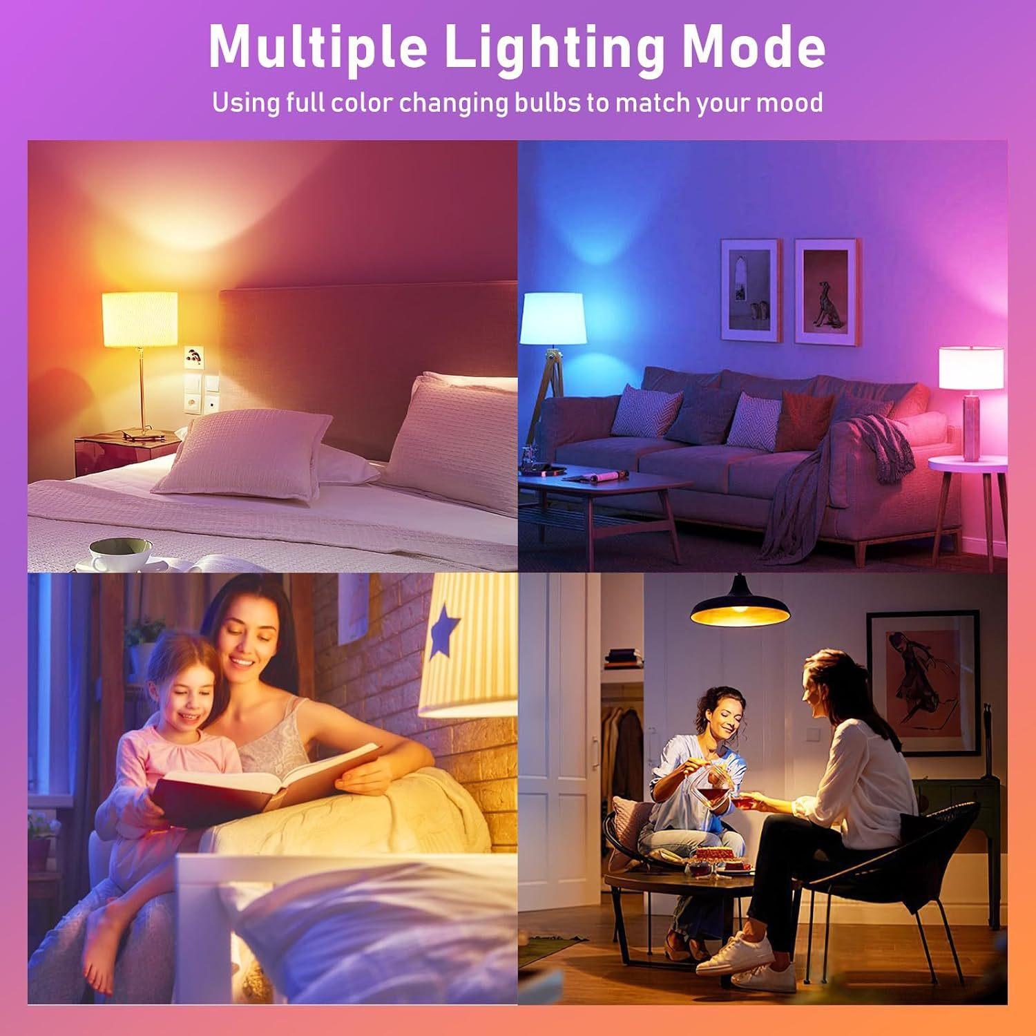 Round Charging RGB Bulb, Three-Tone Lighting, Remote Control, Magnetic Installation, Wireless Portable, Emergency Lighting Atmosphere Lamp Round Charging RGB Bulb, Three-Tone Lighting, Remote Control, Magnetic Installation, Wireless Portable, Emergency Lighting Atmosphere Lamp