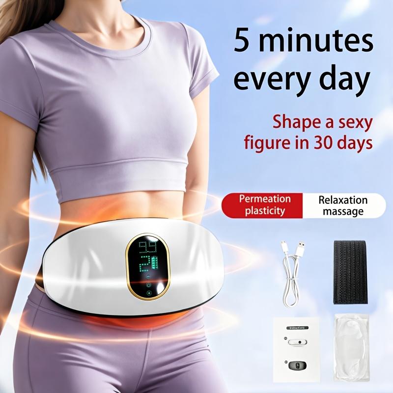 Portable Multifunctional Abdominal Leg Massager, USB Powered Rechargeable Battery, Core Strengthening Waist Slimming Postpartum Recovery Gift, Body Shaping Tool, Body Sculpting Machine