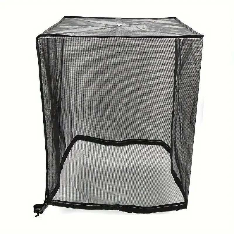 Durable Air Conditioner Cover, Full Mesh Ac Protector, Heavy-Duty Outdoor Protection, All-Season Use, Ac Covers for Home & Garden