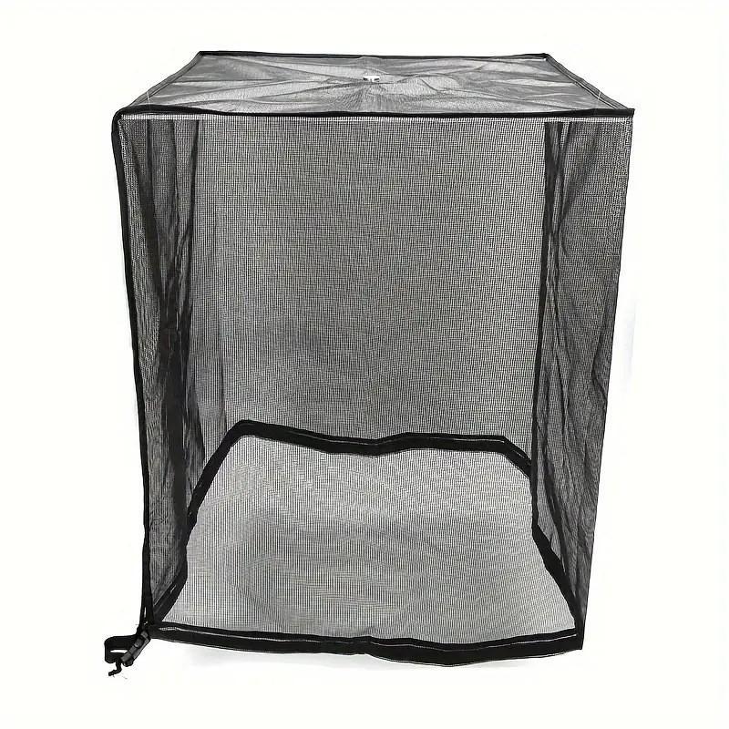Durable Air Conditioner Cover, Full Mesh Ac Protector, Heavy-Duty Outdoor Protection, All-Season Use, Ac Covers for Home & Garden