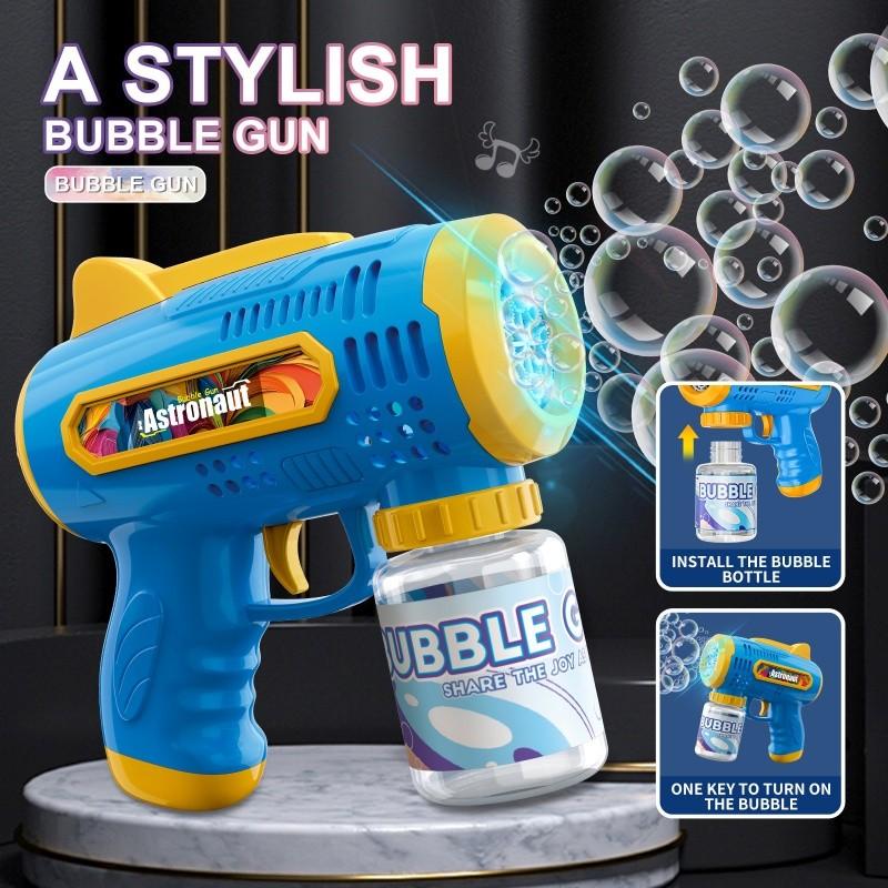 Handheld Automatic Bubble Machine, Quick Bubbles No Leaks, Outdoor Toy Birthday Gift, Requires 4x 1.5v Aa Batteries