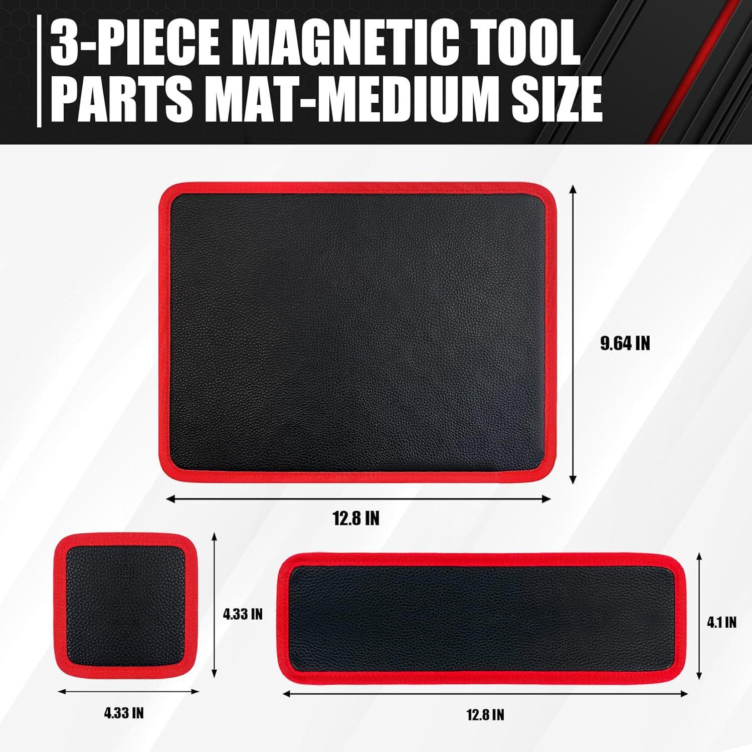 New Magnetic Tool Mat, Space Saving Wall Mount, Quick Organization, Improve Workshop Efficiency, Portable Tool Rack and Pad, Garage Tool Storage, Power Tool Organizer, Tool Organisers