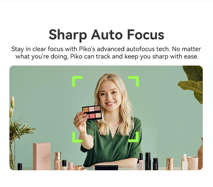 EMEET Piko Dual-Camera AI-Powered 4K Webcam for Switch 2 camera, AI-Assisted Lens Light Correction, Auto Focus, 1080@60 FPS, Built-in 3 Mics, Great for Streaming, Desk Setup and Creative Gifts, TikTokShopBlackFriday