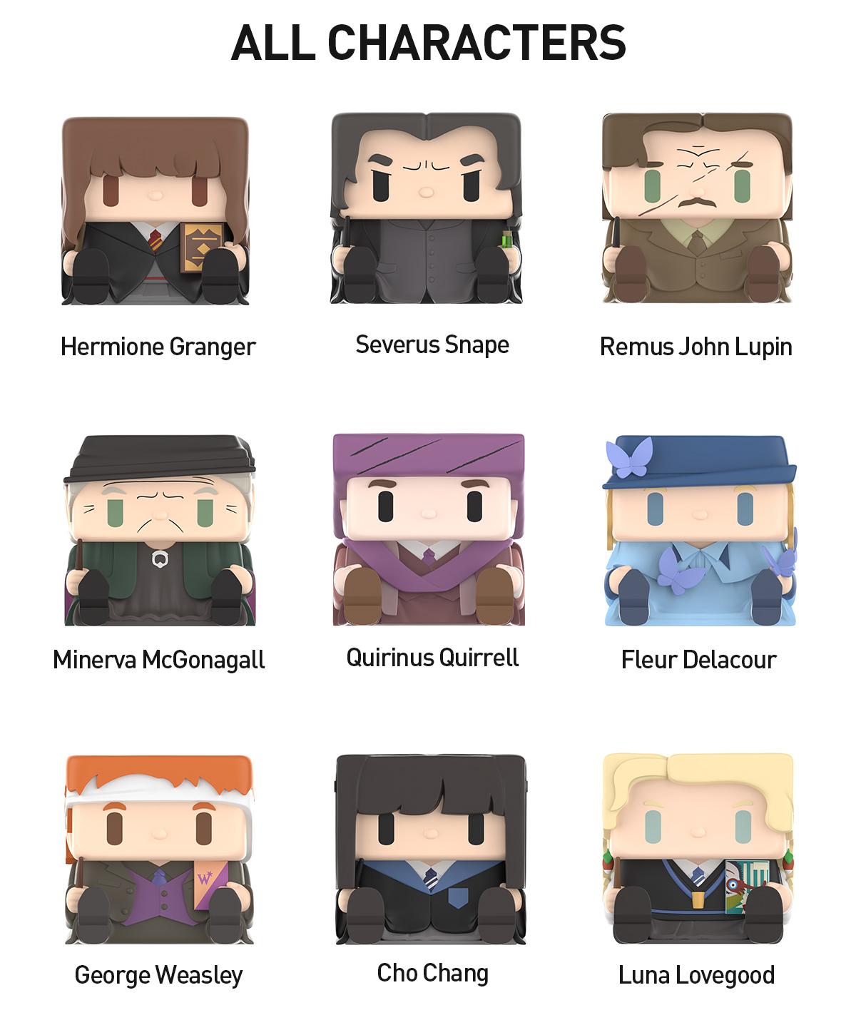 Harry Potter POP CUBE-3 Series Figures Harry Potter POP CUBE-3 Series Figures