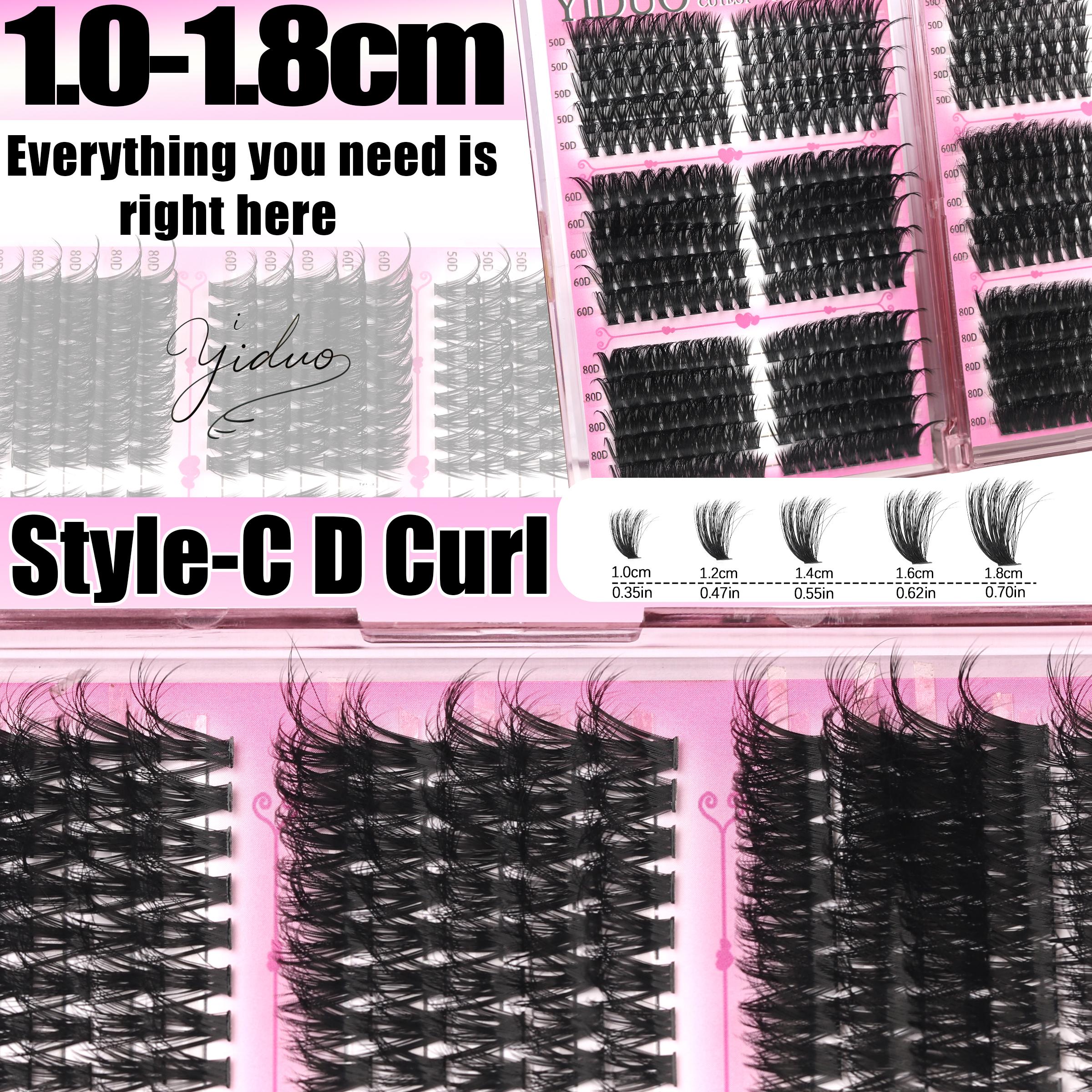1800 Pcs False Eyelash Cluster Kit, Eyelash Bonding Tools, DIY Lash Extension, Bottom/Spiky/Volume/40D/60D/80D Eyelash Glue Extension, D-Curl 10 Styles, with Double-ended Eyebrow Pencil, Waterproof Eyeliner, Bond and Seal Kit 1800 Pcs False Eyelash Cluster Kit, Eyelash Bonding Tools, DIY Lash Extension, Bottom/Spiky/Volume/40D/60D/80D Eyelash Glue Extension, D-Curl 10 Styles, with Double-ended Eyebrow Pencil, Waterproof Eyeliner, Bond and Seal Kit