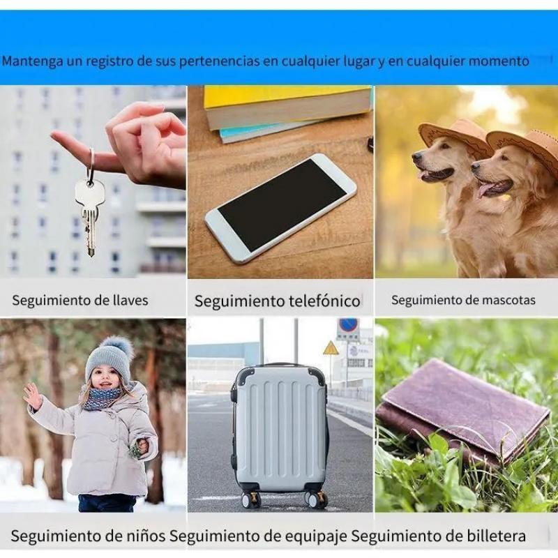 Mini Tracker, Smart Label for Apple Device (iPhone, iPad & iMac), Replaceable Smart Label, Waterproof Smart Tag for Wallet, Key, Pet, Car