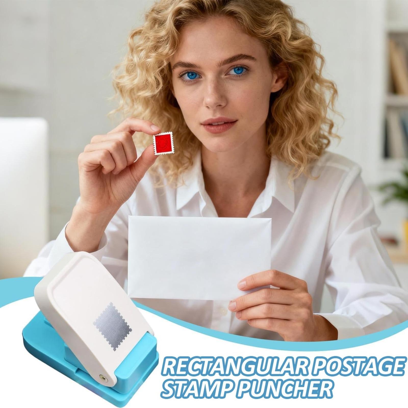 Rectangular stamp punching machine,  DIY business card making gifts ，A rectangular lever stamp punching machine used for paper-making scrapbooks