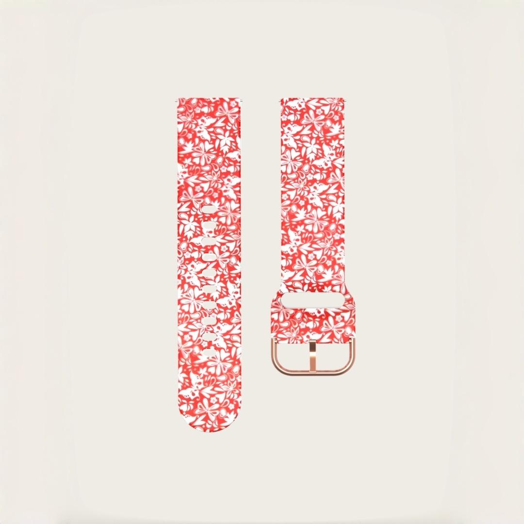 Fashionable Silicone Watch Band, Universal Quick-Release (20mm), Soft Comfort, Waterproof Sweatproof, Buckle, Compatible with Smartwatches