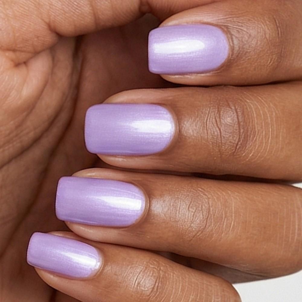 ELL LOUREL New Arrival Color Strong Nail Polish, 10ml Lavender Quick-Dry Nail Varnish, Keratin & Vitamin Infused, Alcohol-Free, Nail Chip-Resistant, Long-Lasting High Gloss, Nourishing Formula for Healthy Nails, Perfect for Daily Wear, Parties, Manicure