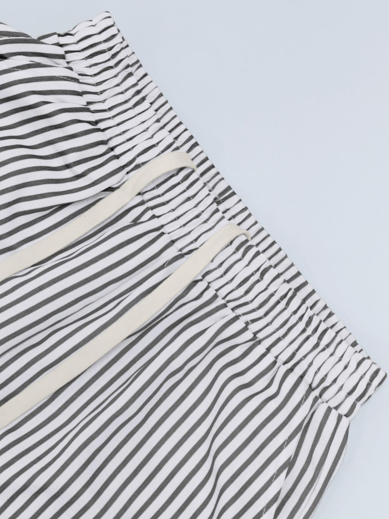 Women's Striped Wide Leg Pants, High Waisted Drawstring Casual Trousers, Loose Fit Baggy Lounge Pants, Y2K Streetwear, Comfortable Everyday Wear