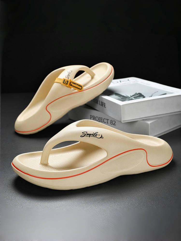 Unisex's Solid Color Orthotic Slides, Casual Comfortable Breathable Beach Sandals, Foot Care Slippers for Indoor & Outdoor Wear