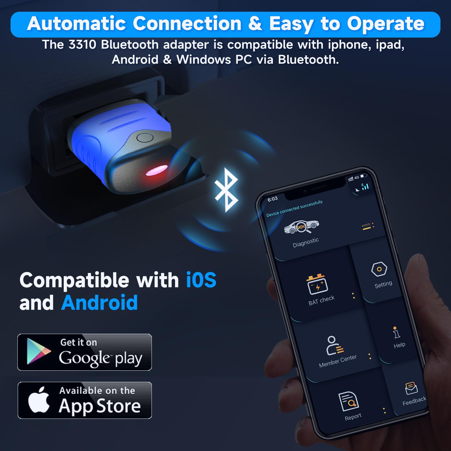 2024 AUTOPHIX 3310 Full system OBD2 scanner code reader for Volkswagen/Audi/Skoda /SEAT diagnostic tools Engine Check Lifetime Free Updates