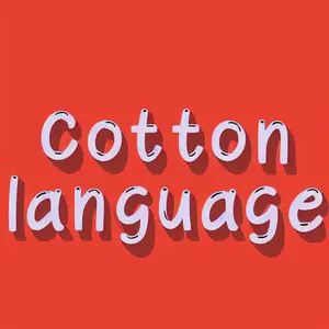 Cotton language shop logo