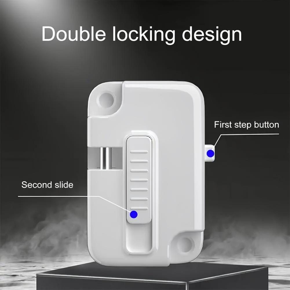 1pc Adjustable Window Security Lock Window Mounted For Safety Ventilation Self Adhesive No Drilling Window Restrictor