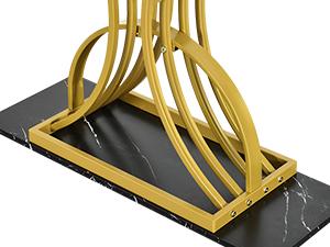 Yitahome Gold Console Table, Modern Sofa Table for Living Room, Hallway, 40 inch Narrow Entryway Table, Faux Marble Yitahome Gold Console Table, Modern Sofa Table for Living Room, Hallway, 40 inch Narrow Entryway Table, Faux Marble