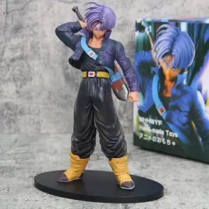 Dragon Ball Z Trunks Figure, Future Trunks Anime Desktop Collection Model, Secondary Dimension Collectible Toy, Perfect for Fans