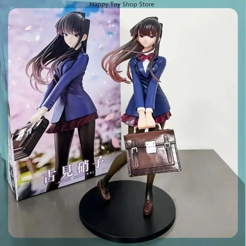 2026 Hot selling toys 25cm Komi Can'T Communicate Komi Shouko Anime Figure Model Statue Collection Desktop Decoration Ornament Toys Gifts Internet-famous toy