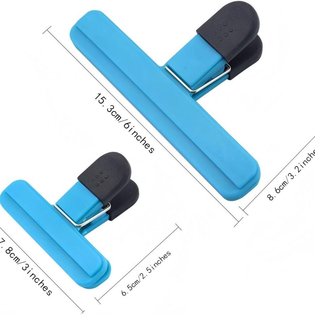 Plastic Seal Clips for Home Use, Milk Powder Tea Freshness, Snack Cookies Sealing, Office File Organizer, Moisture-Proof Sealer