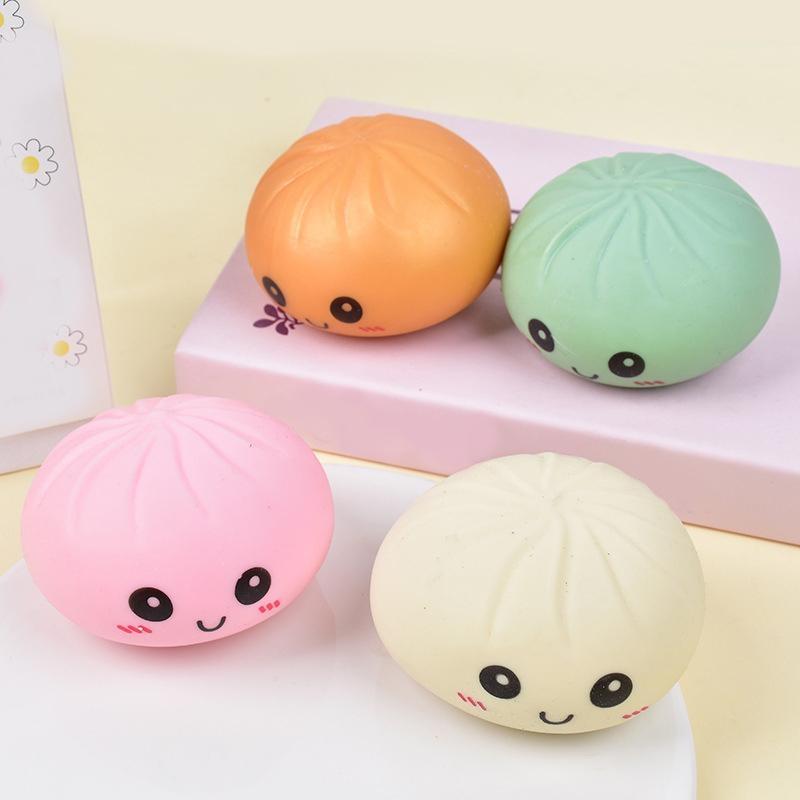Expressive Big Dumpling Squishy - Blind Box, Mysecret Bun Fidget Toy, Soft TPR Material, Stress Relief, Unboxing Surprise, Random Style per Pack.Valentine's Day and Easter gifts, suitable for adult to exchange gifts