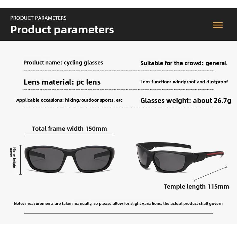Men's Polarized Sunglasses for Driving and Cycling, UV Protection, Women's Outdoor Sports Sunglasses