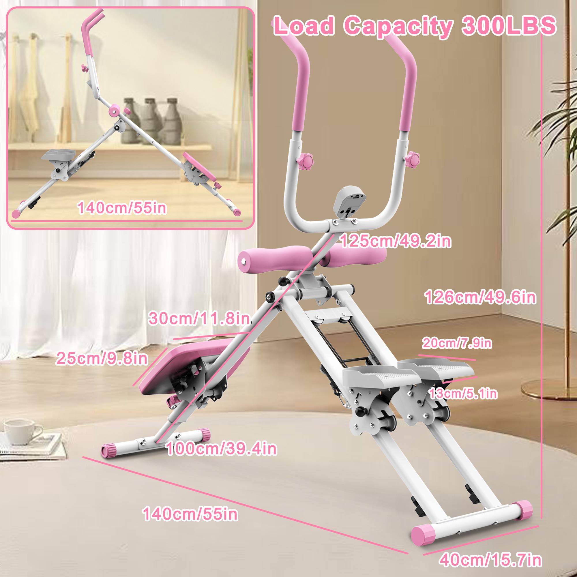 【SAVEYOUR】2 In 1 Stair Stepper & Ab Workout Machine - Multi-Function Trainer-Upgrade High-Efficiency Stairmaster & Ab Trainer Machine Full-Body Exercise Equipment For Home Gym Exercise