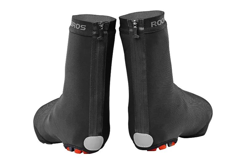 ROCKBROS Winter Cycling Shoe Covers Men's Warm Bike Shoe Cover Water Resistant Windproof Bicycle Overshoes for Mountain Road Bike
