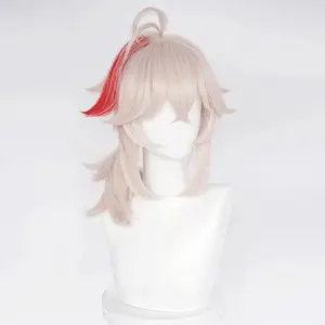 Kazuha Cosplay Wig Genshin Impact  Heat Resistant Synthetic Hair Cosplay Wigs