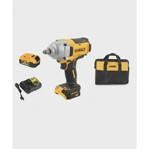 DCF900 20V Brushless Cordless 1/2" Impact Wrench, 850Nm High Torque, Multi-Speed, For Automotive & Industrial Professional Use