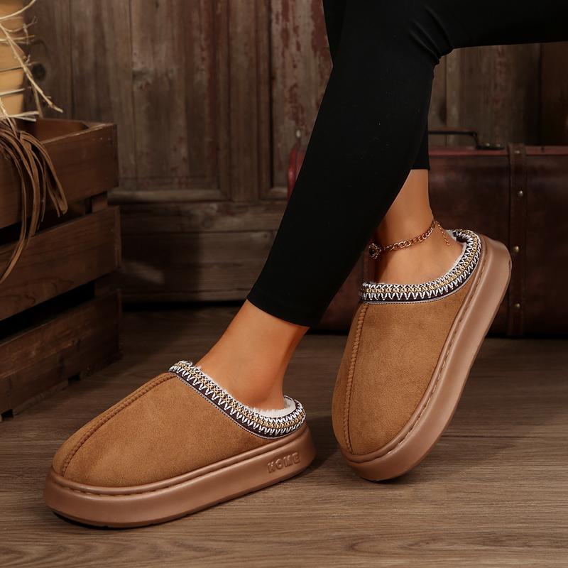 Women's Memory Foam Slippers - Cozy & Plush Lined With Thick Soles - Perfect For Fall/Winter Indoor Wear Springfresh