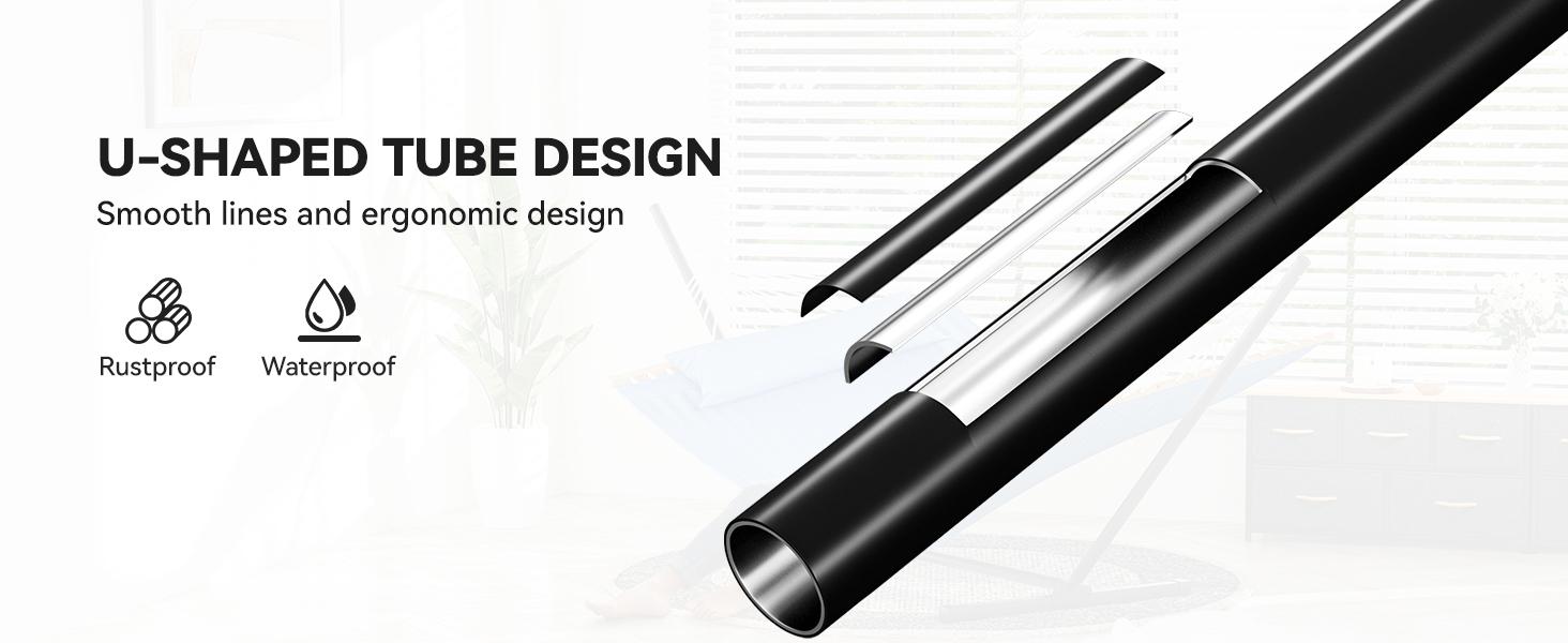 Yitahome Hammock with Stand Included Hammock Heavy Duty Hammocks with 12FT Steel Stand Waterproof Portable Hammock with Pillow 450lbs for Outdoors,Backyard,Patio-Beige