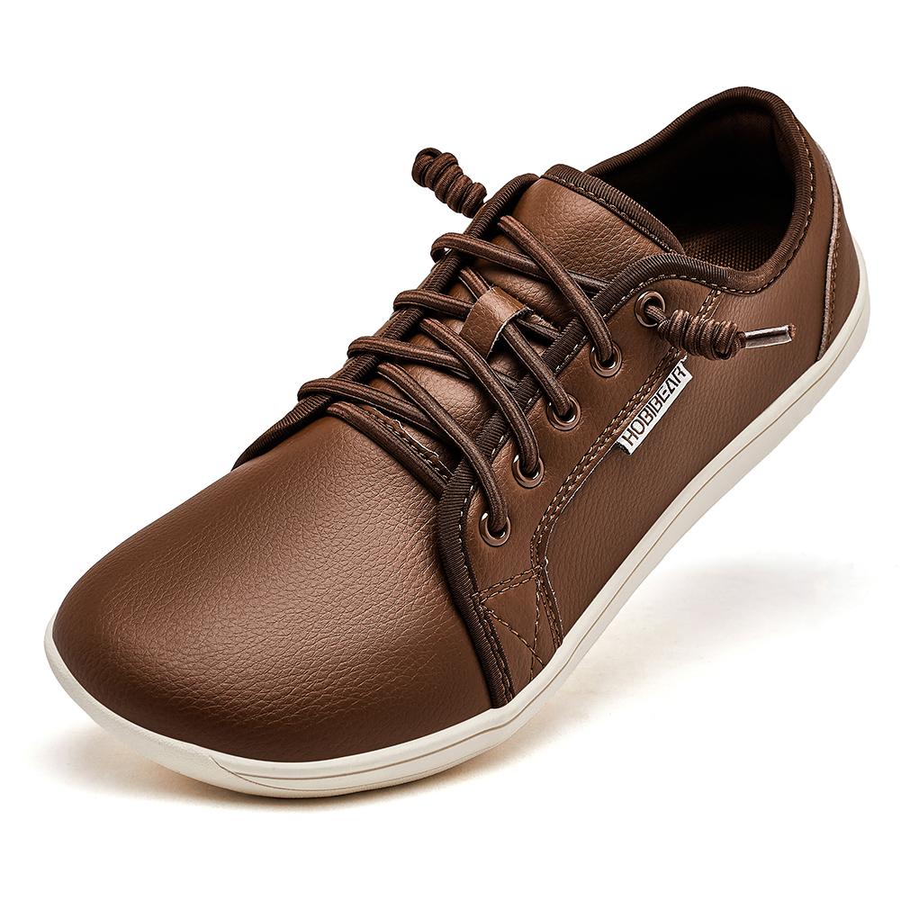 HOBIBEAR Womens Mens Wide Minimalist Barefoot Sneakers Zero Drop Slip on Shoes Lightweight Comfortable