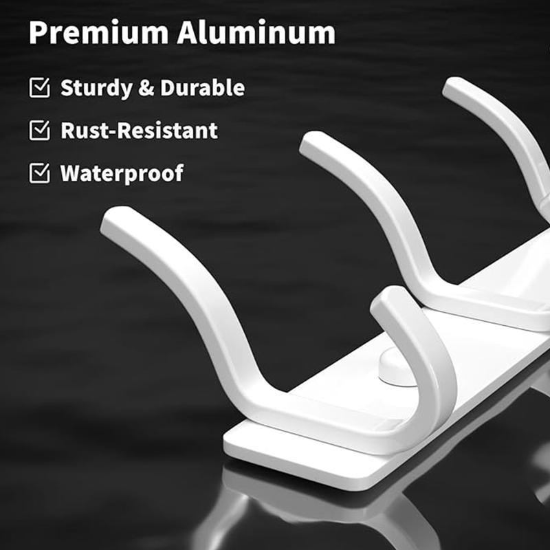 Wall-Mounted Clothes Hanger, Arc Design, Ideal for Entryway, Living Room, Bedroom, Bathroom, Kitchen, Hang Coats, Bags, Towels