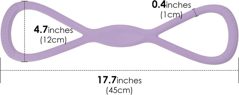 Figure 8 Resistance Bands with Handles,8 Shaped Resistance Bands,Arm|Back Training Elastic Ropes Workout Chest Arm and Shoulder Stretch Bands Exercise Equipment for Physical Therapy,Yoga,Pilates,Stretching,Equipment for Home Workout Figure 8 Resistance Bands with Handles,8 Shaped Resistance Bands,Arm|Back Training Elastic Ropes Workout Chest Arm and Shoulder Stretch Bands Exercise Equipment for Physical Therapy,Yoga,Pilates,Stretching,Equipment for Home Workout