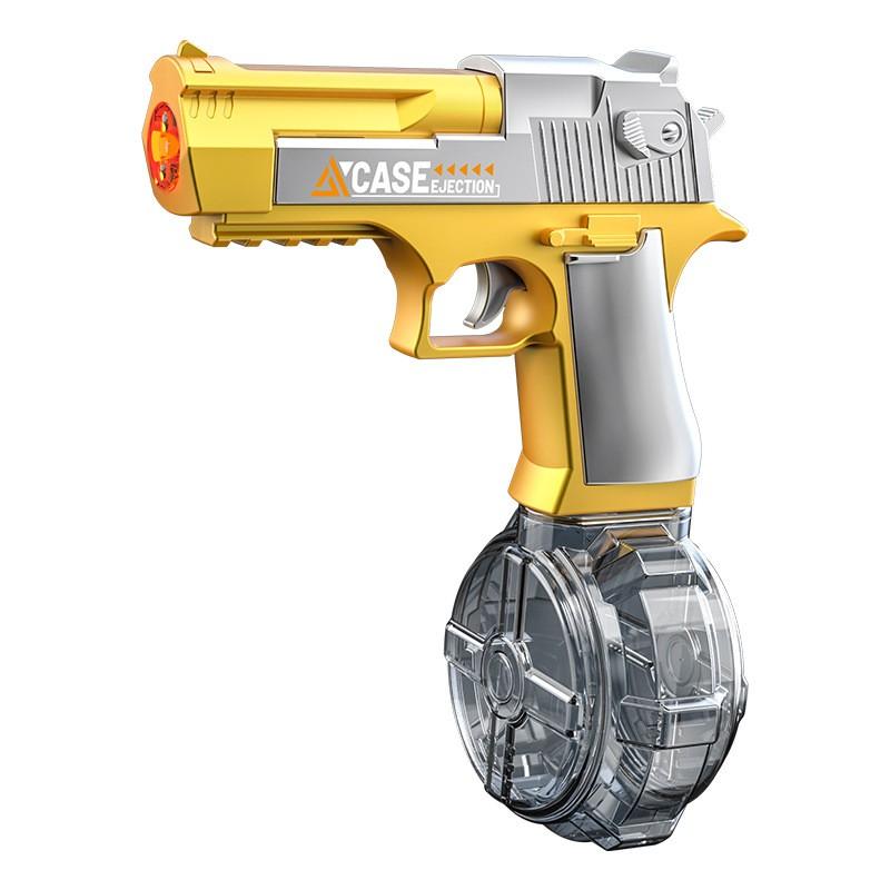 High-Capacity Electric Water Gun Toys with Light, Fast Continuous Shooting, Summer Outdoor Water Toy for Adults & Kids, Ideal Gift for Boys & Girls